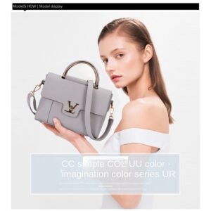 Bolso En Cuero Mujer Elegante