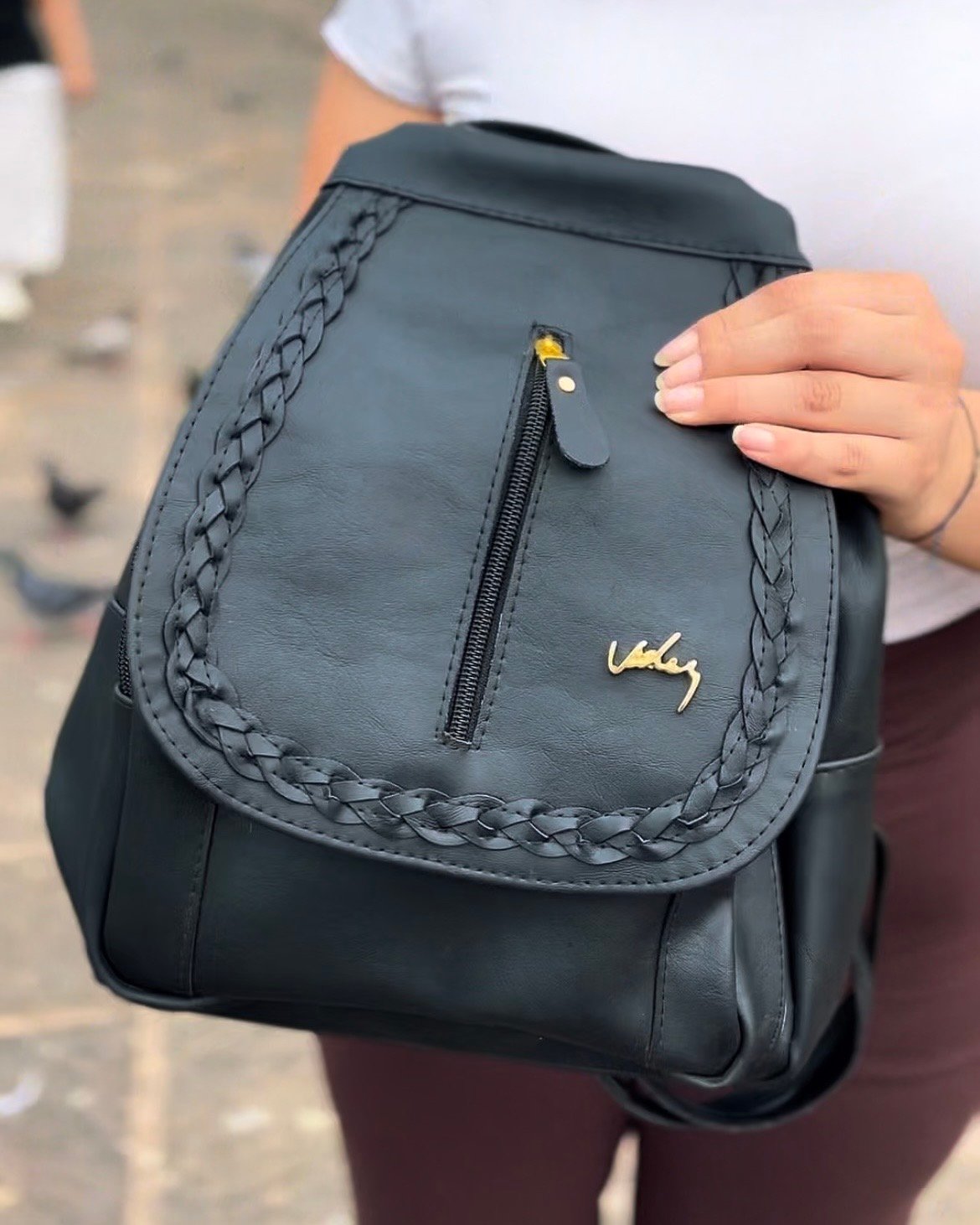 Bolso Vlz 2 En 1 Dama Morral Rinonera - Image 2