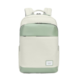 Mochila de negocios estructurada con paneles frontales lisos, base reforzada, asas de hombro acolchadas y diseño ergonómico de alta calidad.